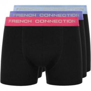 FC6 Men's Black Boxer Set (Pack of 3)