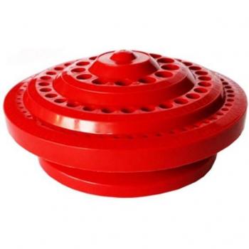 Support de rangement pour forets à trous, 100 pièces, forme circulaire, mallette en plastique dur, B2QB