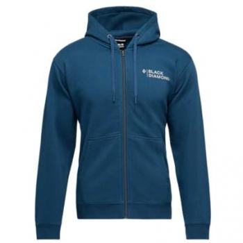 Black Diamond M Mini Stacked FZ Hoody Herren – Blau, XL