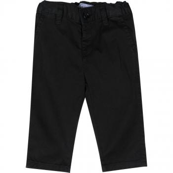 Emporio Armani Pantaloni Neonato Blu Navy Cotton