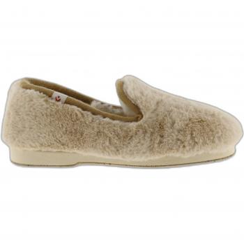 Chaussons femme Victoria Wamba en fourrure douce