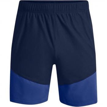 Pantaloncini ibridi tessuto maglia Under Armour blu scuro L