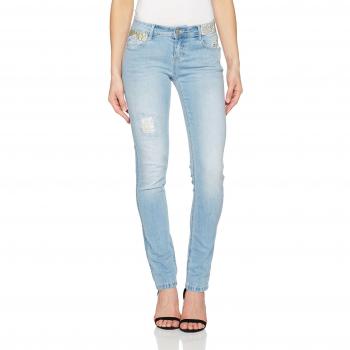 Desigual DENIM_IREA, Jeans de Mujer, Talla W26, Color Azul