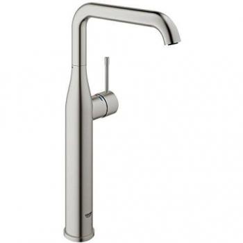 Grohe Essence New Single-Handle XL-Size Bathroom Faucet in SuperSteel (32901DC1)