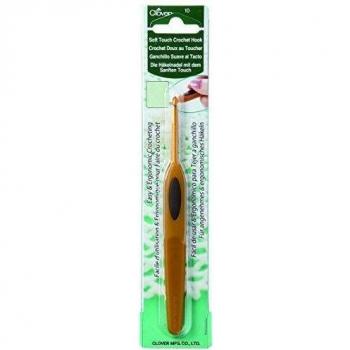 Crochets ergonomiques Clover en aluminium N° 2 à 6