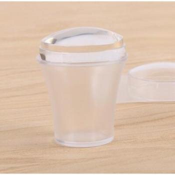 4cm Jelly Nail Art Stamper with Scraper and Cap