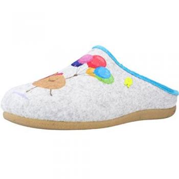 Hot Potatoes 67587 Zapatillas de casa Liath para niña en gris