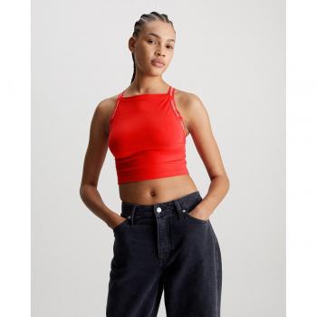 Camiseta de Tirantes con Logo para Mujer Calvin Klein Jeans