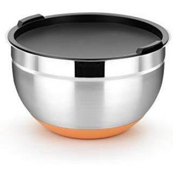 24 cm Stainless Steel Bowl with Lid