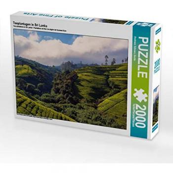 CALVENDO Puzzle Teeplantagen in Sri Lanka 2000 Teile Lege-Größe 90 x 67 cm