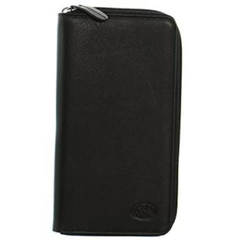 Schwarz Leder Geldbörse 37938 Francinel