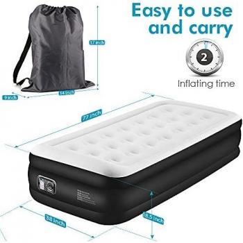 Matelas Gonflable Confort TOUCHXEL 196 x 97 x 47 cm