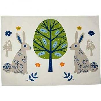 All‑Colour Dexam Woodland Rabbit Teatowel – One Size