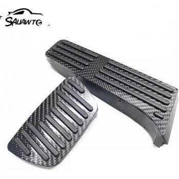 Carbon Fiber Fuel Accelerator Brake Pedal Cover for Toyota Camry XV70 Avalon RAV4