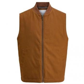 JJEDOVER Gilet Marrone di Jack & Jones