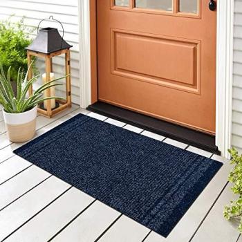 Zerbino Antiscivolo Malaga Blu 66x150 cm