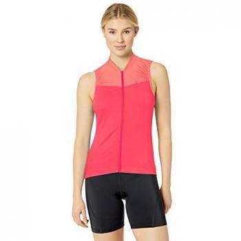 Hale Glow Cycling Shirt Damen – Full Zip, reflektierend, ohne Ärmel