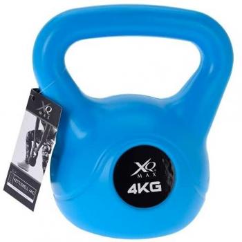 Home Gym 4kg Non-Slip Kettlebell with Protective Vinyl Coating
