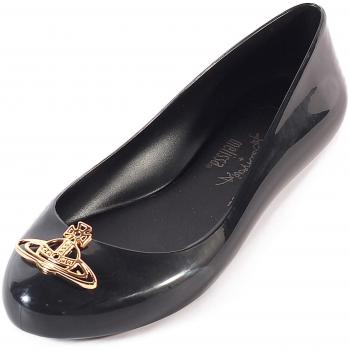 Mochila Vintage Melissa x Vivienne Westwood Space Love 22 con Detalle Orb Negro – 37 EU