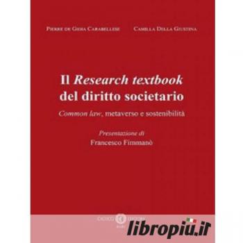 Research textbook del diritto societario. Common law, metaverso e sostenibilità