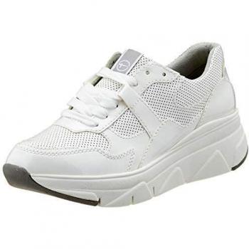 Tamaris Damen Sneaker 1-1-23741-24, Weiß
