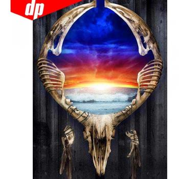 Complete Scenic Diamond Painting Round Drill Kit 20X30