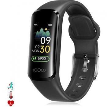 Brazalete multideporte TK30, monitor de temperatura corporal, frecuencia cardiaca y presión arterial