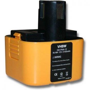 12V 2100mAh NiMH Battery for Panasonic EY Series by Vhbw