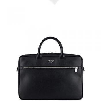Porte document Emporio Armani BUSINESS REGENER BRIEFCASE Noir Unique hommes
