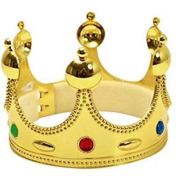 Corona MY OTHER ME 54 cm – Taglia Unica, Medievale Dorata
