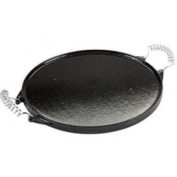 Plancha Hierro Fundido Esmaltada Redonda  52 cm