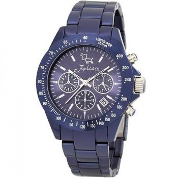 Jack & Co. Damen‑Uhr: Chronograph, Quarz, Aluminiumarmband, JW0114M2