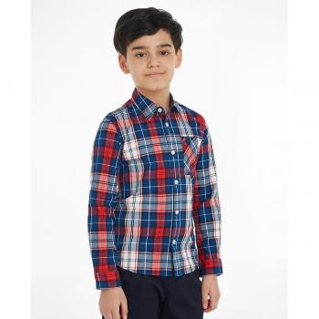 Tommy Hilfiger Jungenhemd Regular Fit Bunt 12Y