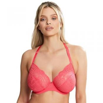 Paradise Pink Polyamide Drop Bra by Panache
