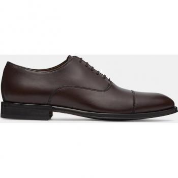 Oxford de Piel de Vacuno para Hombre en Moka