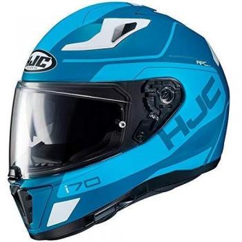 HJC Casco Integral NC, Adulto Unisex, Azul y Blanco, XL