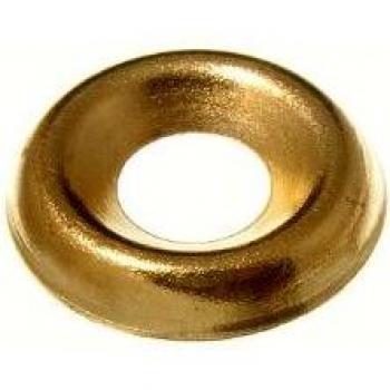 No. 8 EB Brass Plated Screw Cup Surface Finishing Washers