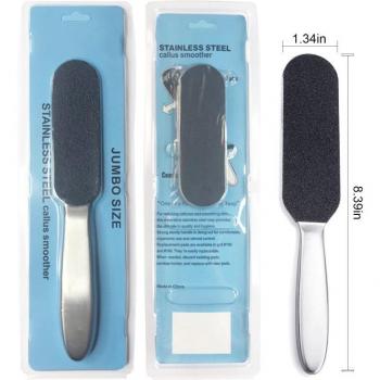 Coffret de soins des pieds 21 cm en acier inoxydable