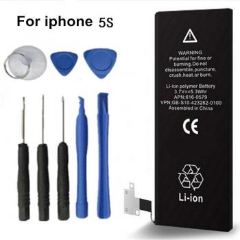 Replacement 1560mAh 3.8V Li-ion Battery for iPhone 5S 5C with Repair Kit
