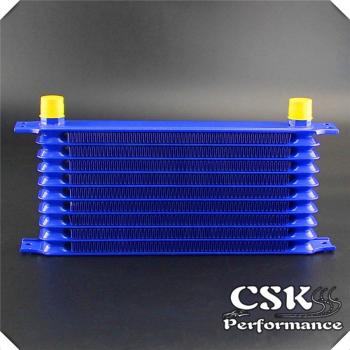 10 Row AN10 Aluminum Oil Cooler for Engine and Transmission