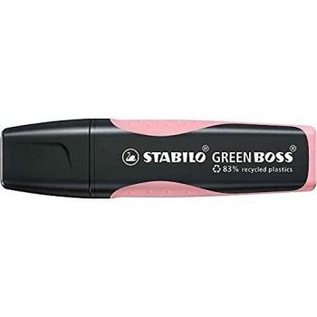 Stabilo Textmarker Green Boss Pastel rosiges Rouge