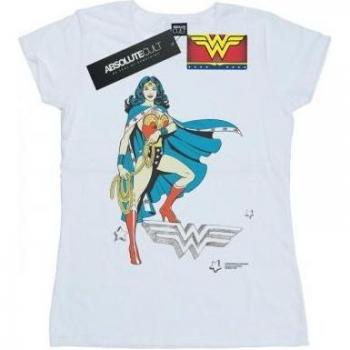 DC Comics Damen T-Shirt „Wonder Woman Symbol“ aus Baumwolle
