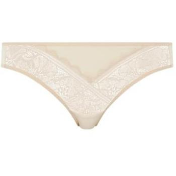 Chantelle Women's Floral Touch Brief in Nude | Size: 8