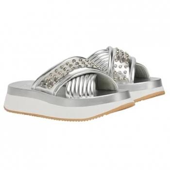 Dreamy Sandal Pantoletten von Liu Jo Silber 05BA5091 EX187