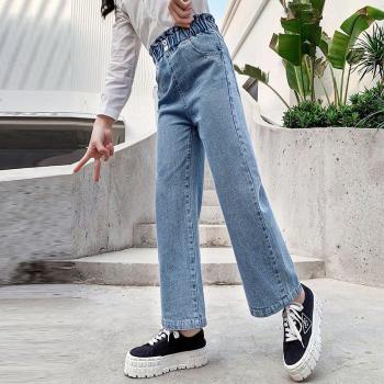 Modische Jeans für Mädchen im Frühling und Herbst