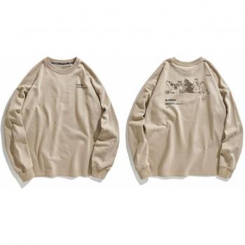 GONTHWID Streetwear Katzenpullover
