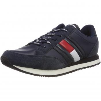 Hilfiger Denim Herren Casual Sneaker, Blau (Ink 006), 41 EU