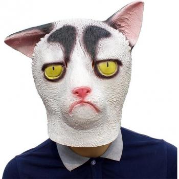Accesorios para mascarada de gato descontento