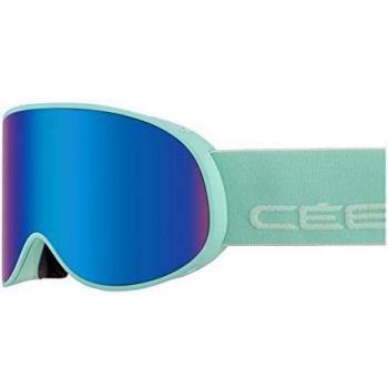 Cébé Attraction Masques de Ski Adulte Unisexe Large, Mint Mat/Brown Flash Blue