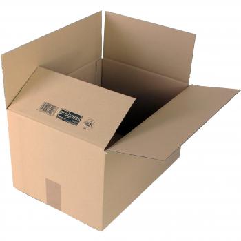 PC K10.06 Corrugated Folding Box – Single Layer – A3+ Dimensions – 427×304×250 mm – 20 Pieces – Brown
